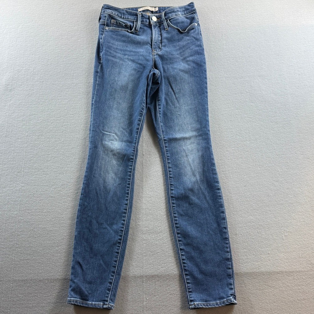 Athleta Sculptek Skinny Jeans Women 2 Blue Denim Stretch 26x29